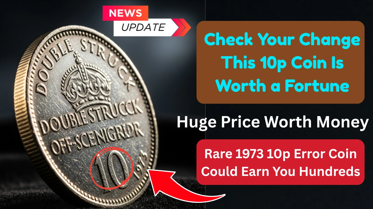 Check Your Loose Change Rare 1973 10p Error Coin Could Be Worth Hundreds