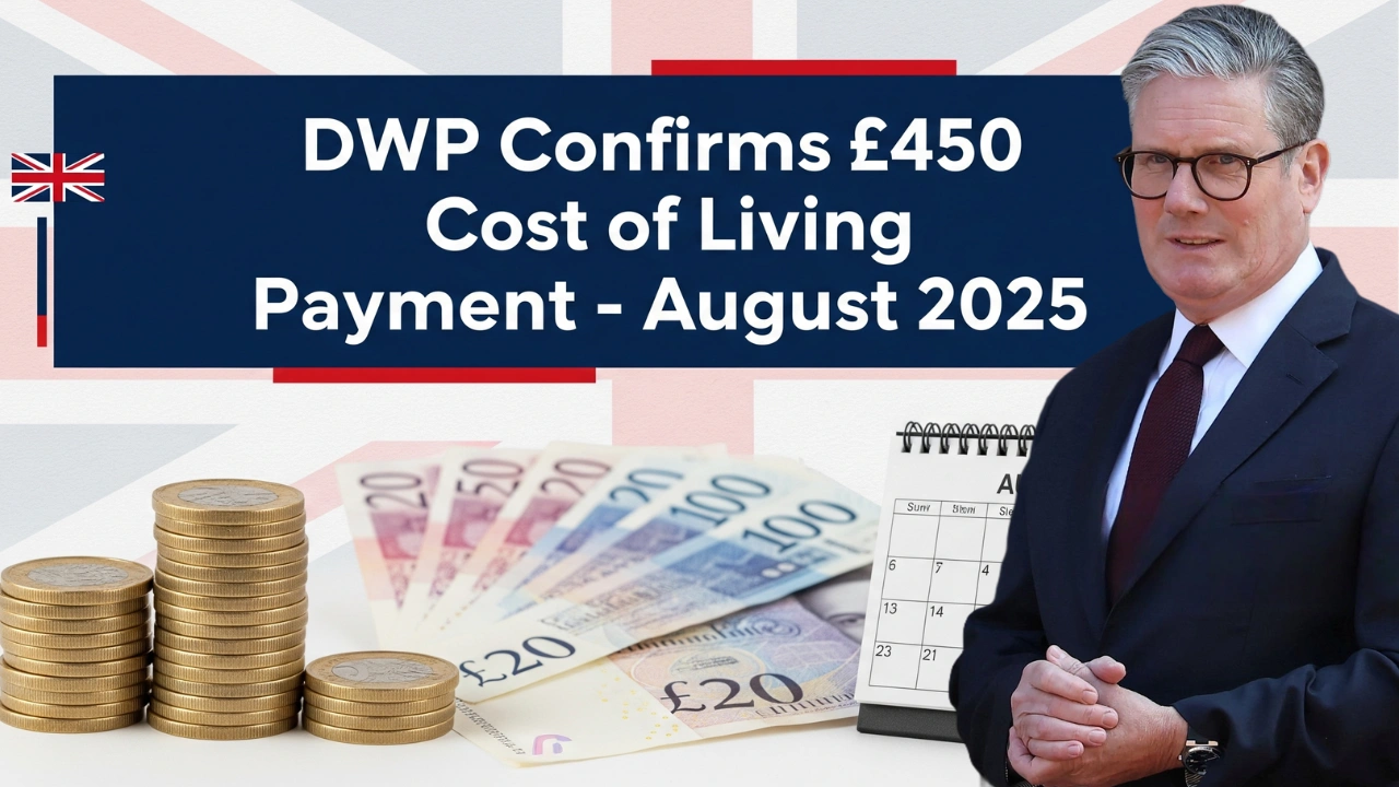 DWP Confirms £450 Cost of Living Payment for August 2025 - Key Dates & Eligibility