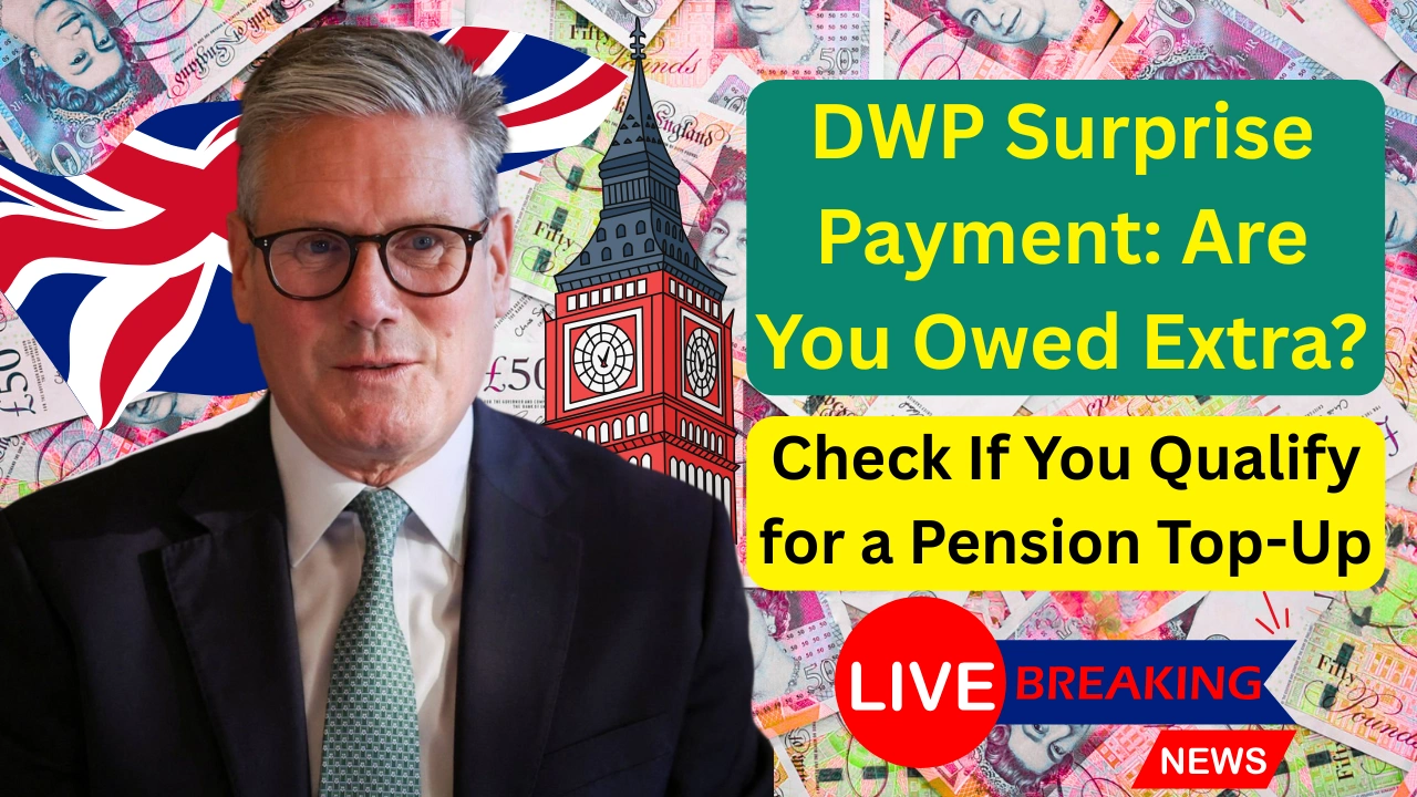 DWP Surprise Payment for Pensioners – How to See If You’re Owed Extra