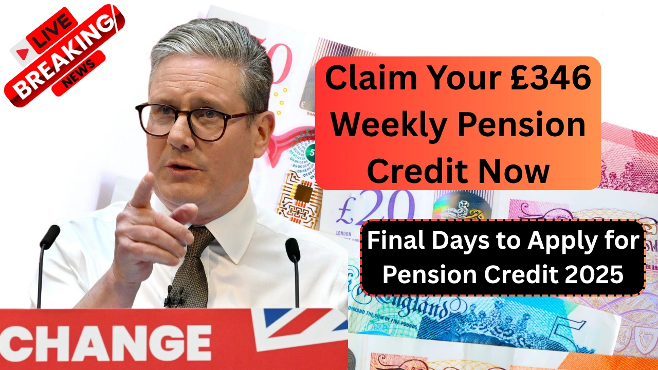 Final Call How to Apply for the £346 Pension Credit Weekly Payment