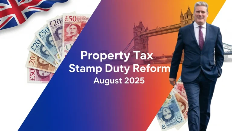 Property Tax Stamp Duty Reform August 2025 - What Buyers and Sellers Must Know