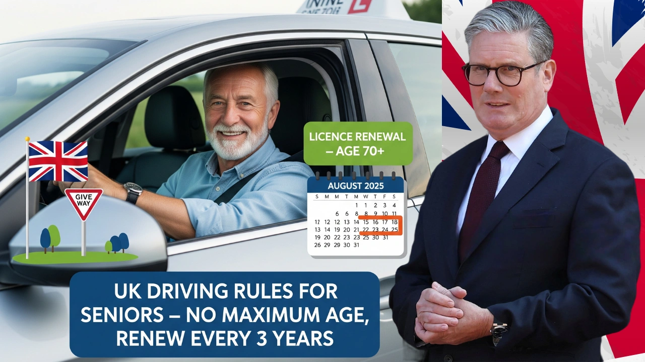 UK Driving Rules for Seniors August 2025 & Maximum Driving Age