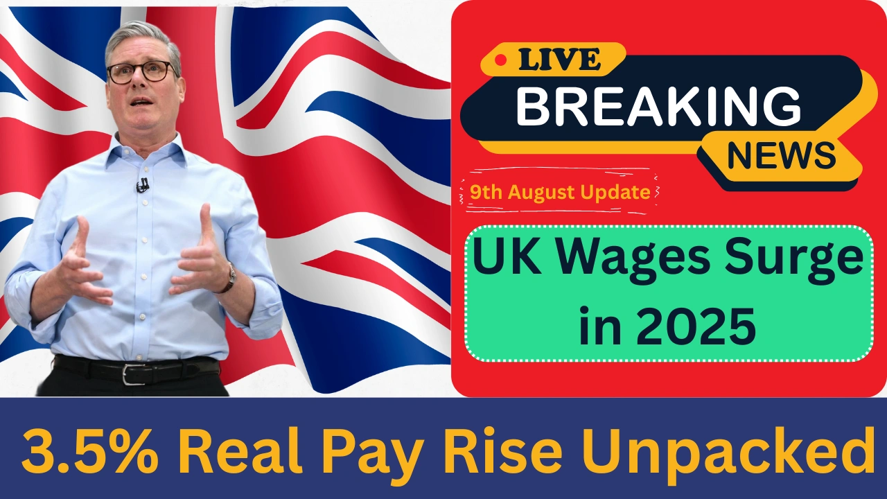 UK Pay Rise 2025 Real Wage Growth Hits 3.5% — See If You Benefit